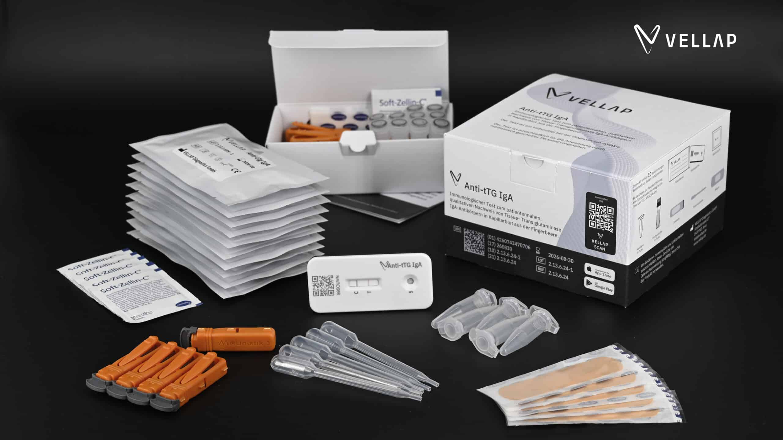 Anti-tTG IgA Test-Kit für Zöliakie-Diagnose
