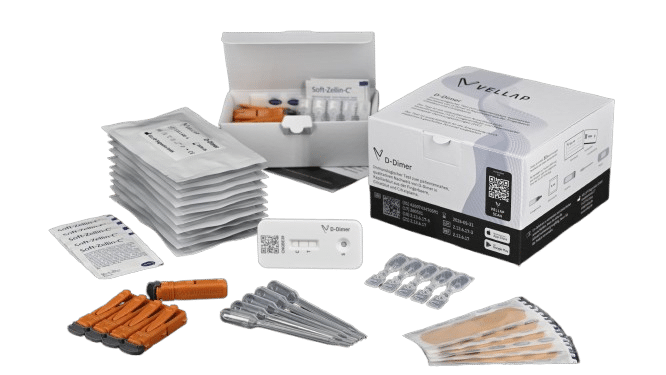 D-Dimer Schnelltest-Kits und Zubehör für RSV-Antigen-Schnelltests